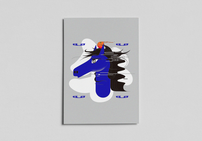 New Year Greeting 2026 – Graphic Design by bebop / 年賀ビジュアルデザイン